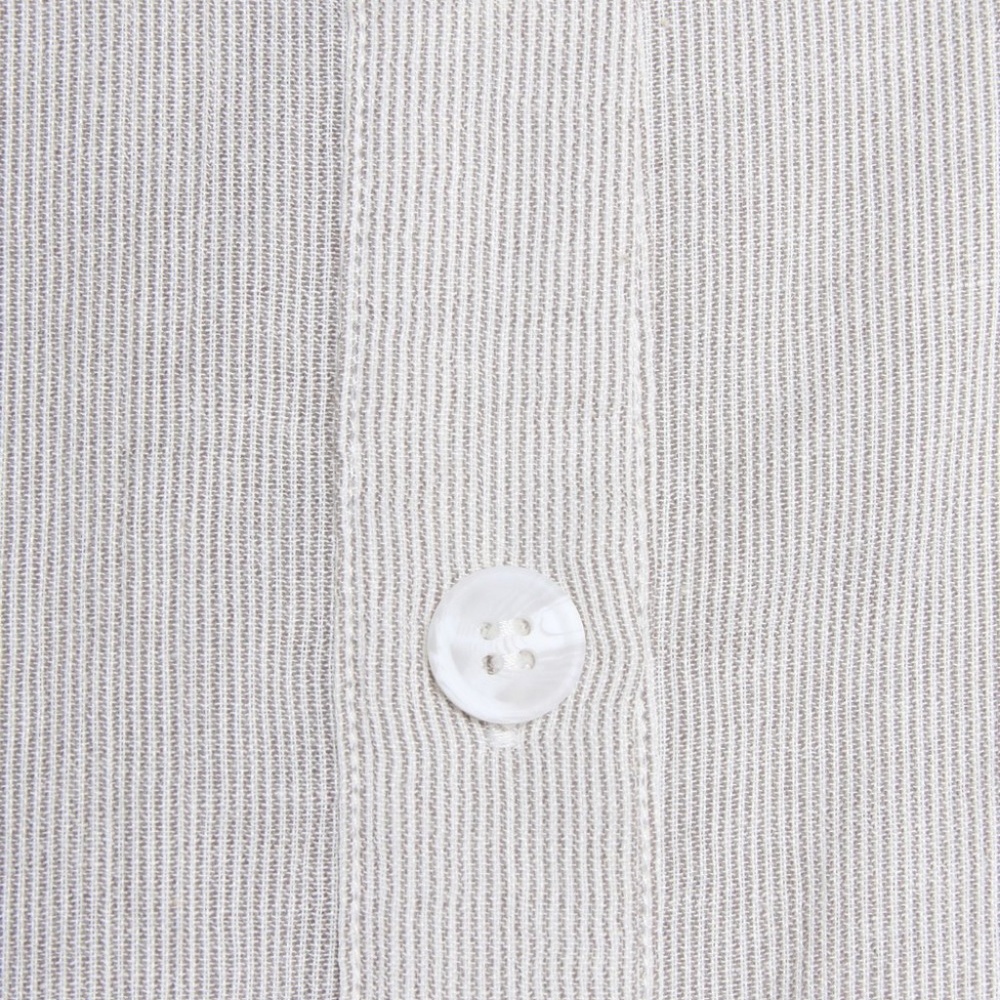 Hailey Striped Tee Button Back - Picture 3 of 3